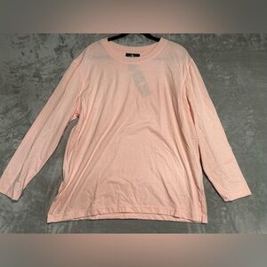 Hunt Club VTG Long Sleeve Top Women’s XL Pink Cotton